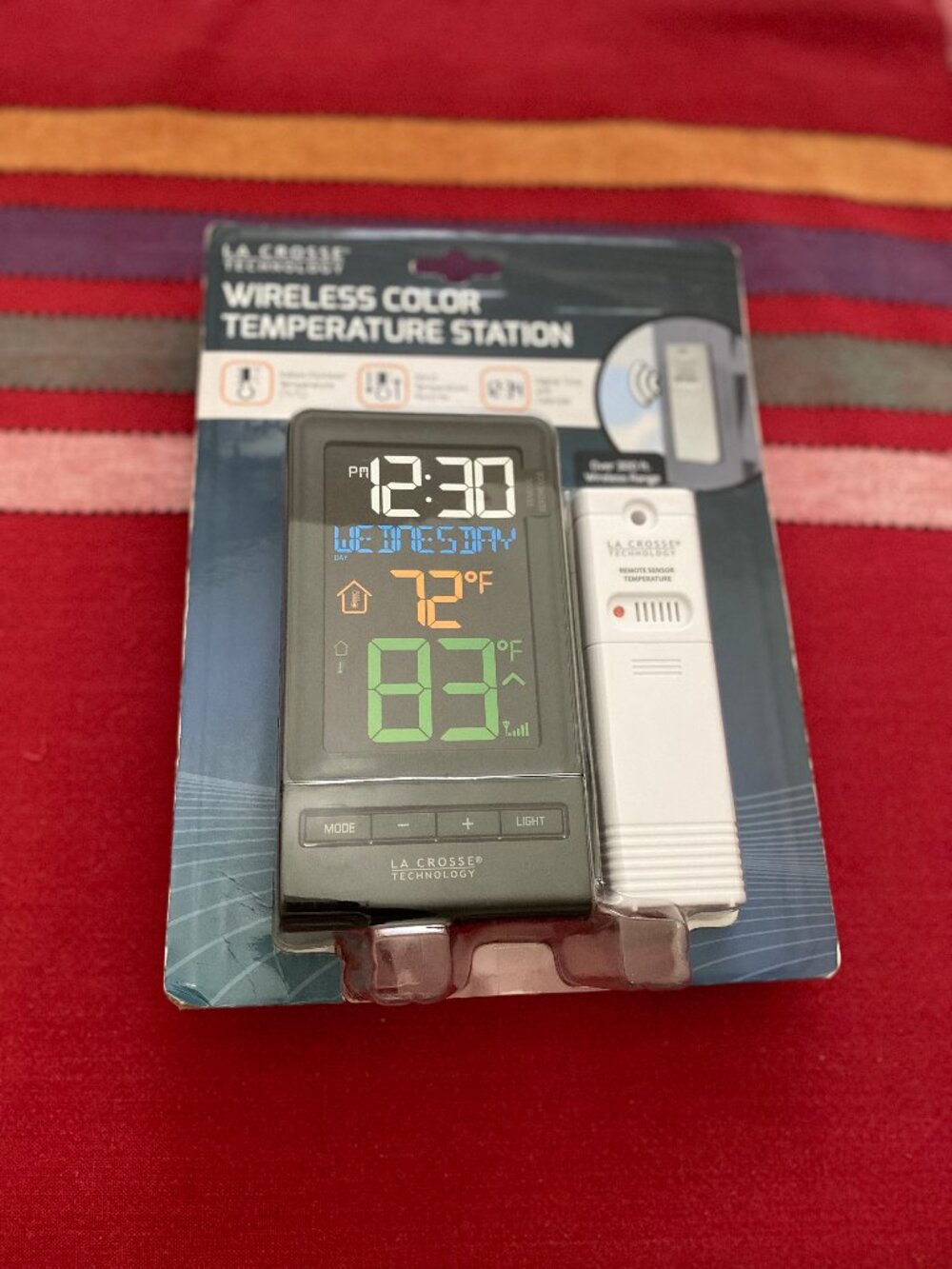 LA CROSSE Technology Wireless Color Temperature Station T85258 (Open Box)